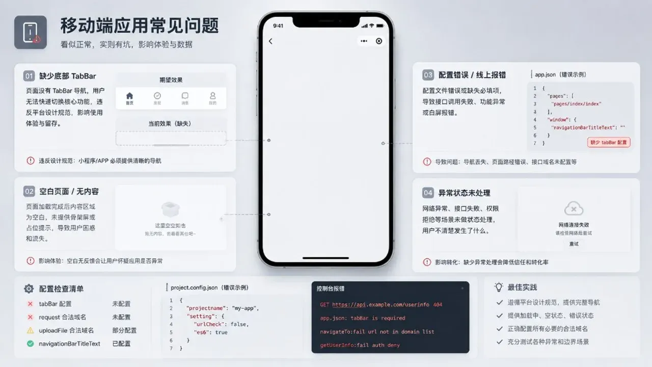 Unibest build:app 后 manifest 缺 tabBar:wgt 热更新白屏修复